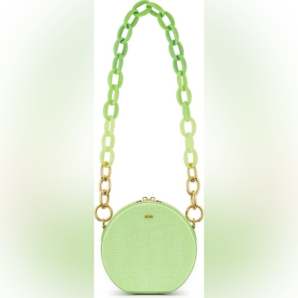 NWT/ JW PEI ~ Luna Acrylic Chain Circle Bag - Picture 2 of 6